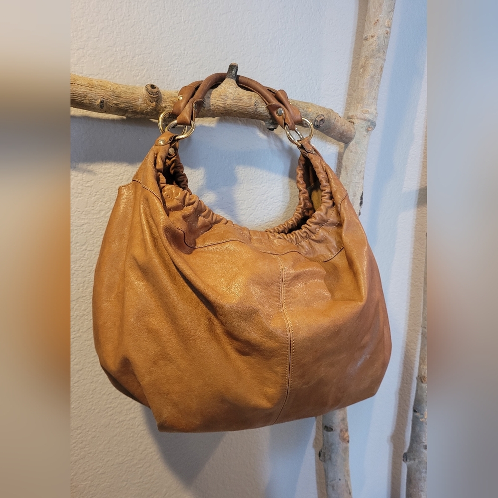 GIANNI NOTARO Italian Leather Hobo Bag - Picture 3 of 14